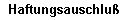 Haftungsausschlu&szlig;